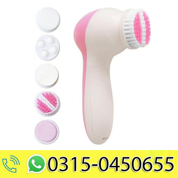 5 In 1 Facial Electric Cleanser & Massager In Pakistan 